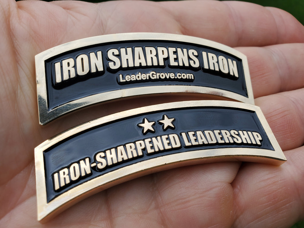 Iron-Sharpened Leadership Coin