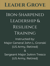 Load image into Gallery viewer, Iron-Sharpened Leadership and Resilience Training: Upper Nazareth
