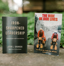 Load image into Gallery viewer, Book Bundle: &quot;Iron-Sharpened Leadership&quot;* &amp; &quot;The Ride of Our Lives&quot;
